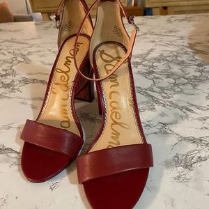 Sam Edelman Yaro Block Leather Heels